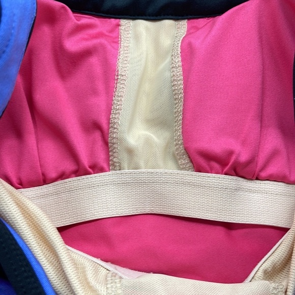 Tail NWT Pink Royal Vibe Bailey Racerback Built In Bra Tennis Tank XS - Picture 8 of 8